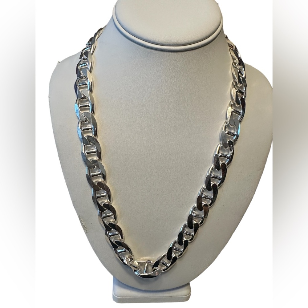 New .925 Sterling Silver  Link Chain
